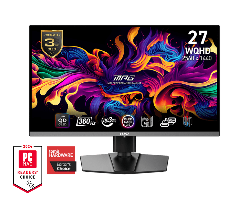 MSI MPG 271QRX QD-OLED - 27" WQHD QD-OLED Monitor