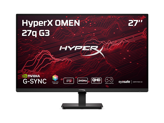 HP OMEN 27q G3 - 27" QHD (2560 x 1440) IPS Monitor