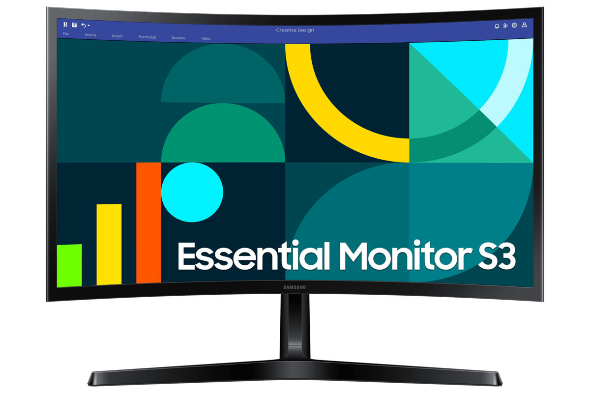 Samsung Essential Monitor S3 S36GD - 24" FHD VA Monitor