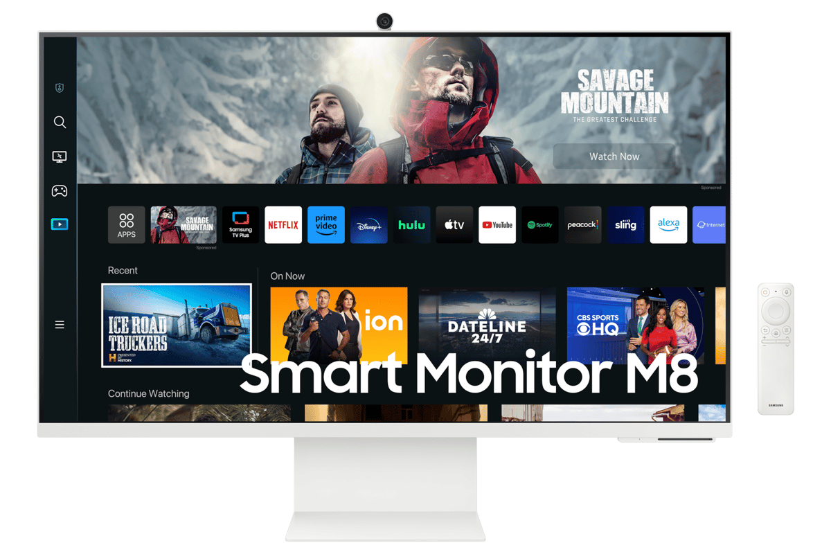 Samsung Smart Monitor M8 - 27" 4K UHD VA Monitor