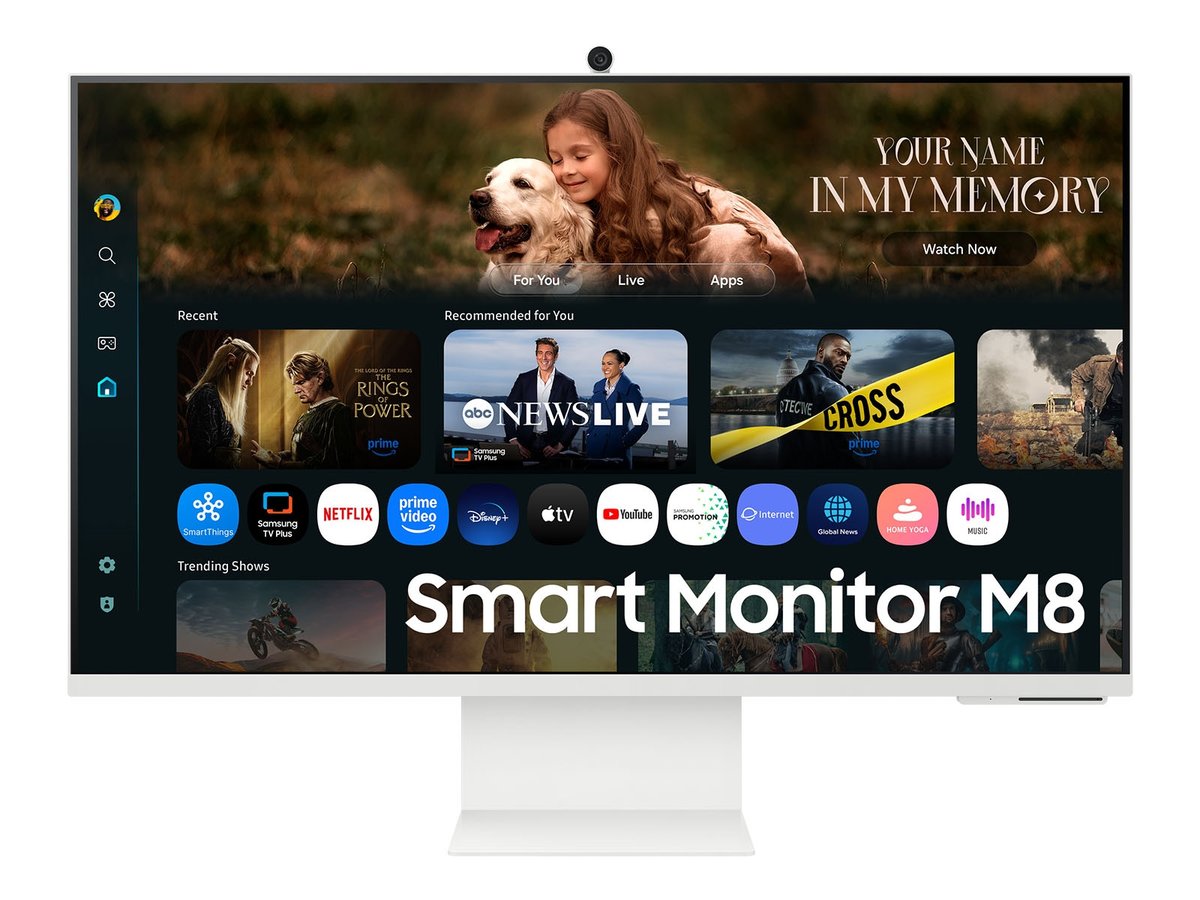 Samsung Smart Monitor M8 - 32" 4K UHD VA Monitor