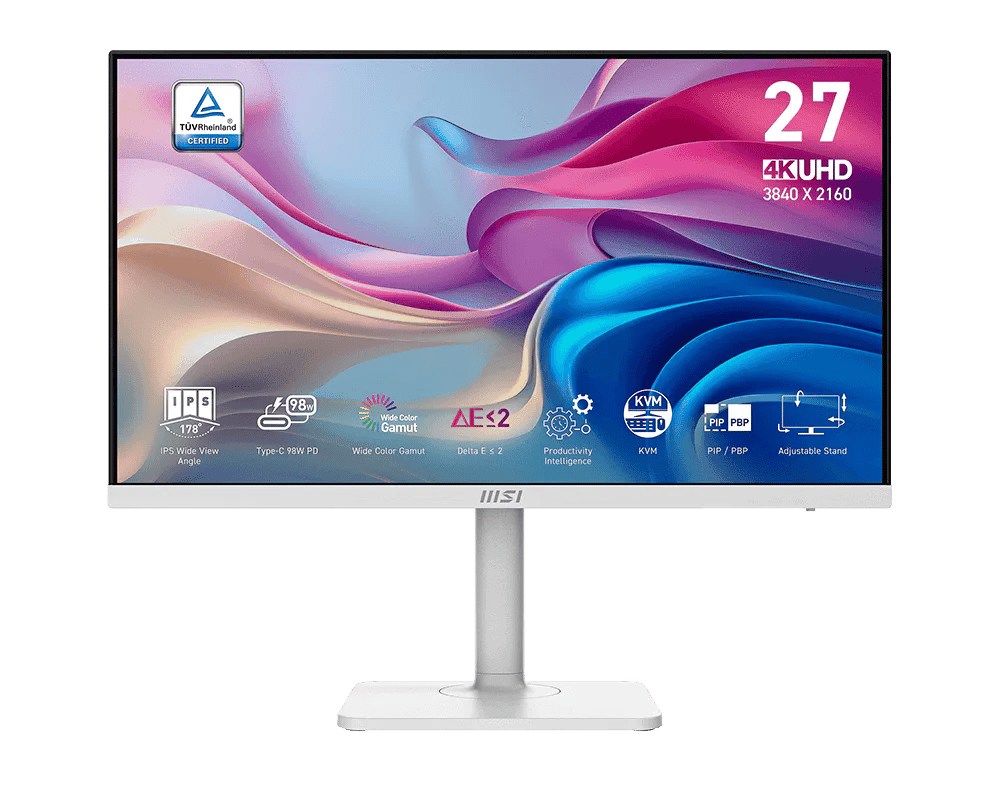 MSI Modern MD272UPHW - 27" 4K UHD (3840 × 2160) IPS Monitor