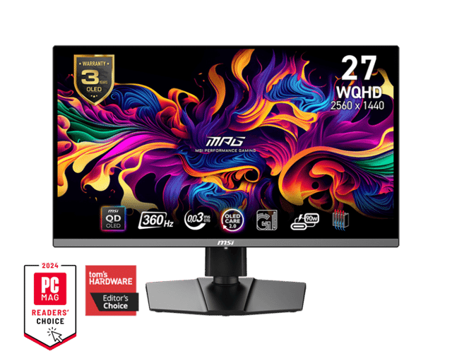 MSI MPG 271QRX QD-OLED - 27" WQHD QD-OLED Monitor
