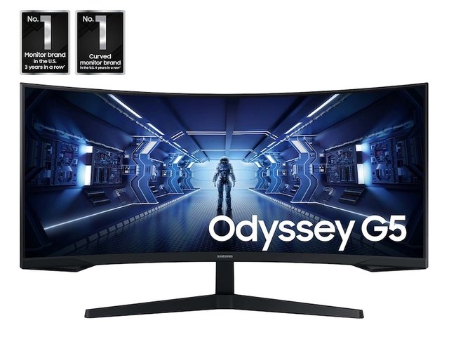 Samsung Odyssey G5 G55T - 34" 3440 x 1440 VA Monitor
