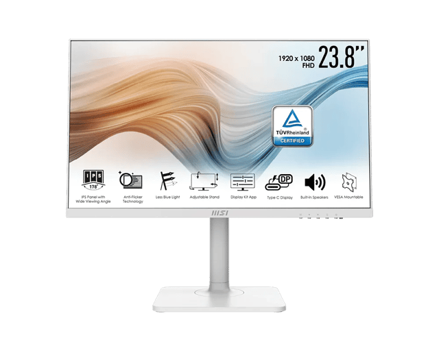 MSI Modern MD241PW - 23.8" FHD (1920 × 1080) IPS Monitor