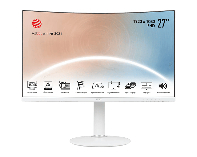 MSI Modern MD271CPW - 27" FHD (1920 × 1080) VA Monitor