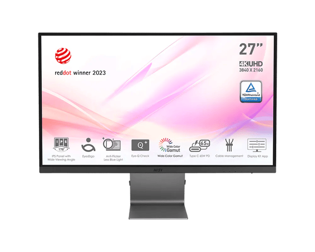 MSI Modern MD271UL - 27" 4K UHD (3840 × 2160) IPS Monitor