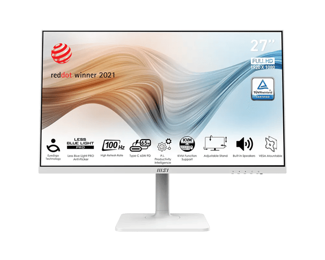 MSI Modern MD272XPW - 27" FHD (1920 × 1080) IPS Monitor